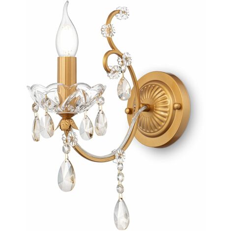 Lampada da parete Royal Classic in Metallo Sevilla Oro