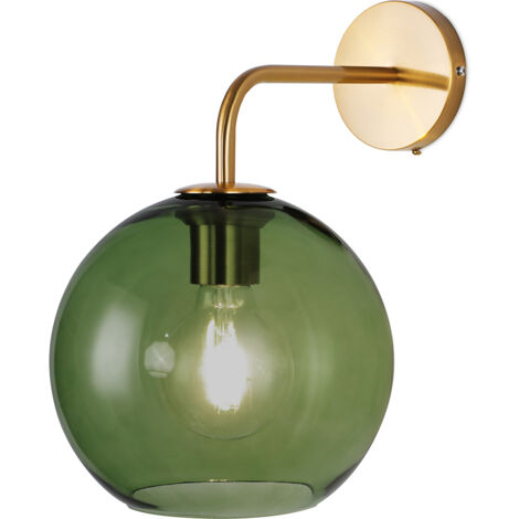 Lampada da Parete - Sfera di Vetro - Melissa Verde