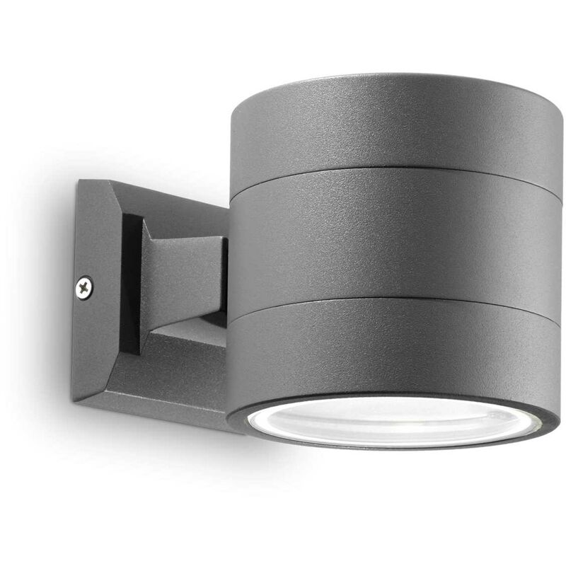 Lampada da parete snif Round Antracite