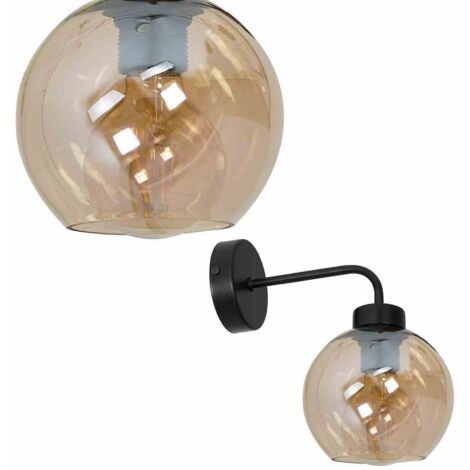 Lampada da parete SOFIA AMBRA 1xE27