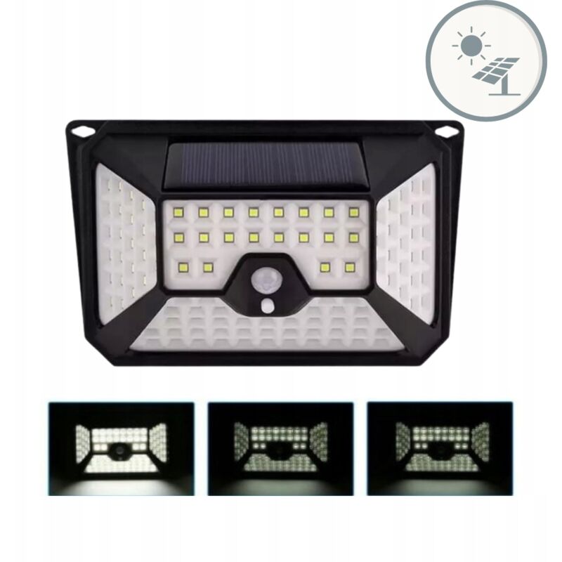 Lampada da parete solare a LED con sensore di movimento impermeabile