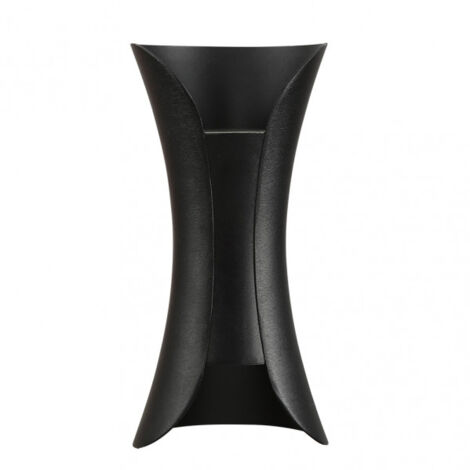 Lampada da parete sweeper de parete 10w 4000k dickens nero 950lm 20x10x9 cm ip65 alluminio