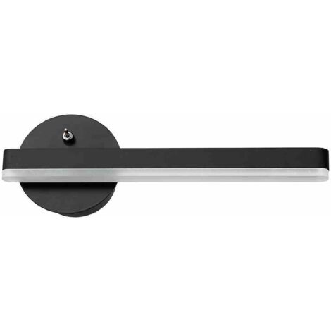 Lampada da parete SYDNEY 6W LED NERO destra