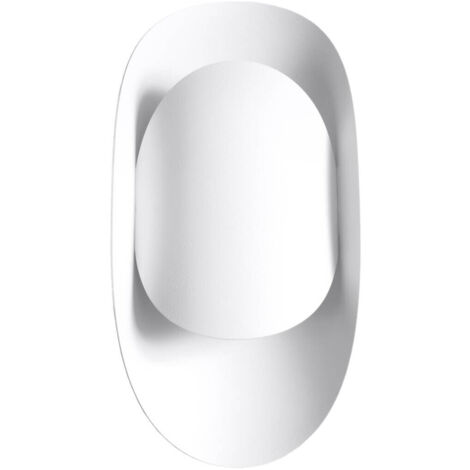 Lampada da parete Tear bianco 13x30x10cm Sollux