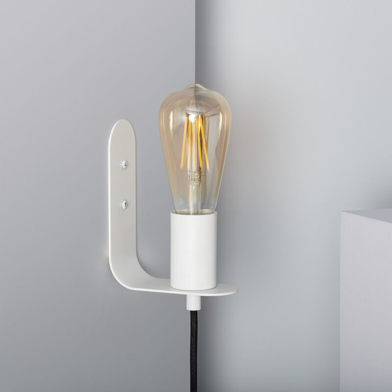 Ledkia - Lampada da Parete Alluminio Utala Bianco