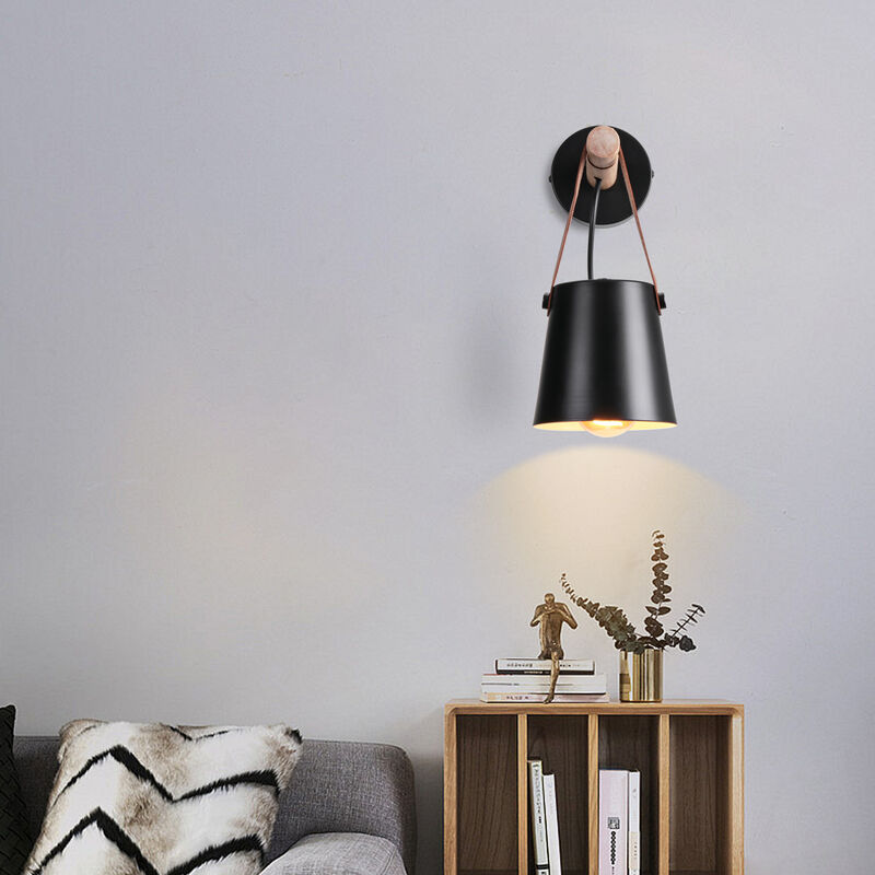 Lampada da Parete Vintage 12 cm Applique da Parete...