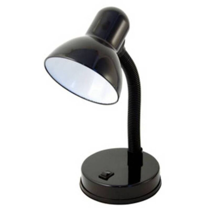 L�mpara De Escritorio E27 Charleston Negro