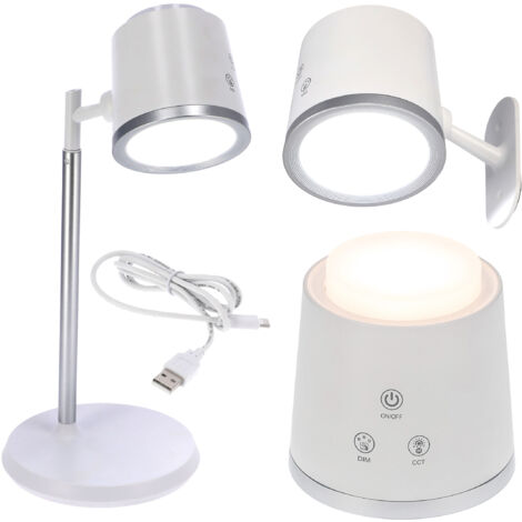Lampada da scrivania a LED, altezza regolabile per il lavoro