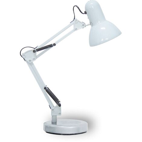 Lampada da scrivania bianca E27 Samson 4211 Rabalux