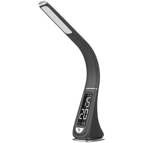 Lampada da scrivania con display nera LED 5W Rabalux