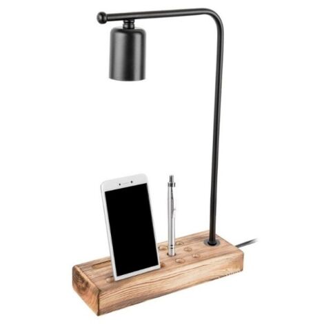 Lampada da scrivania con porta cellulare Vito MDL4285