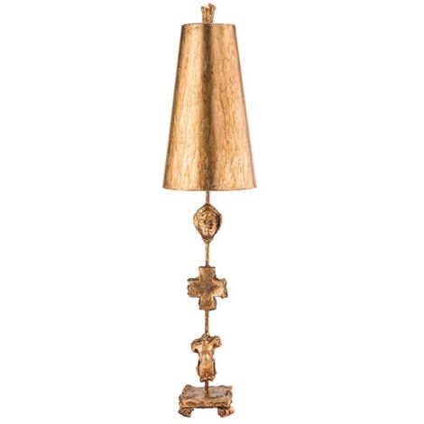 Lampada Da Scrivania Contemporanea Fragment Acciaio Oro Antico 1 Luce E27