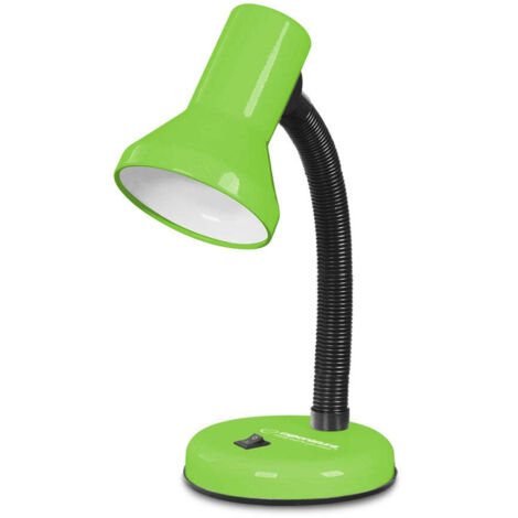 Lampada da scrivania esperanza e27 alatair verde