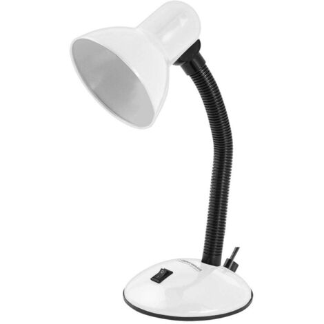 Lampada da scrivania esperanza e27 arcturus bianca