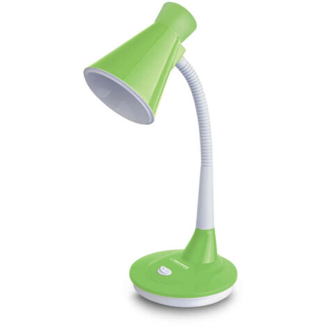 Lampada da scrivania esperanza e27 diadem verde