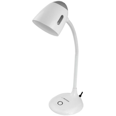 Lampada da scrivania esperanza e27 electra nera