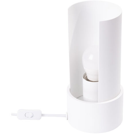 Lampada da scrivania Flash bianco 10x21x10cm Sollux