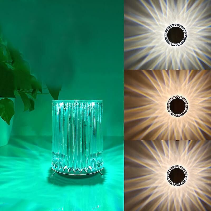 Dontodent - Lampada da scrivania in cristallo Rgb