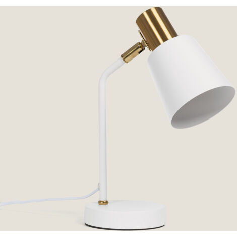 Lampada da Scrivania in Metallo Flexo Tatlin Bianco