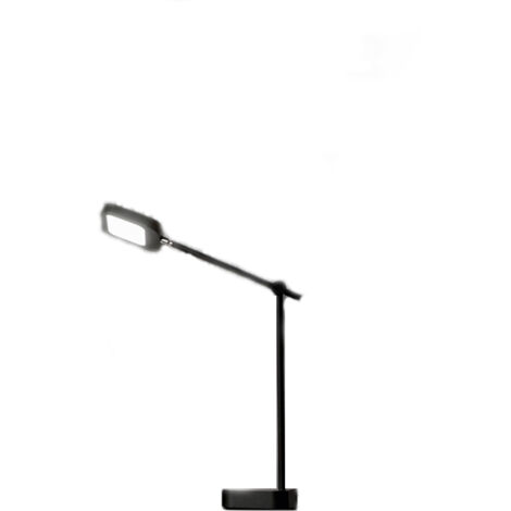 Lampada Da Scrivania Industrial-Minimal-Nordico Icon Metallo Nero Led 8W 3000K