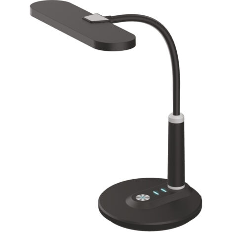 Lampada da scrivania Kaja Dafi LED 10W dimmer CCT nera