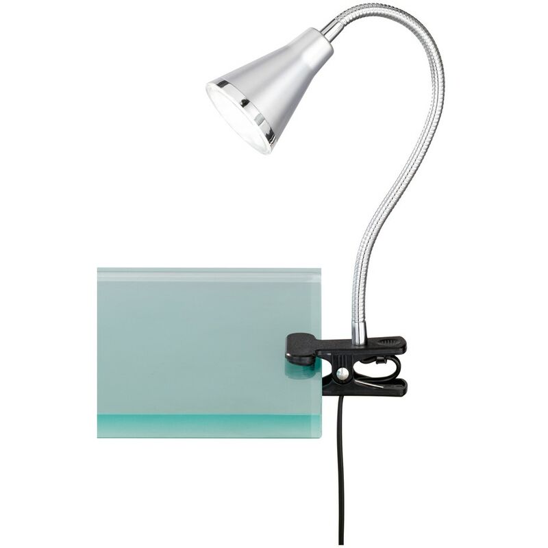 Lampada da Scrivania Led 3,8W con Pinza Titanio