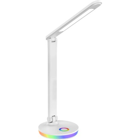 Lampada da scrivania LED bianca 4000K RGB USB Polux