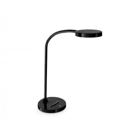 Lampada da Scrivania LED Flex Nera con Dimmer Touch e Braccio Flessibile CEP CLED-0290