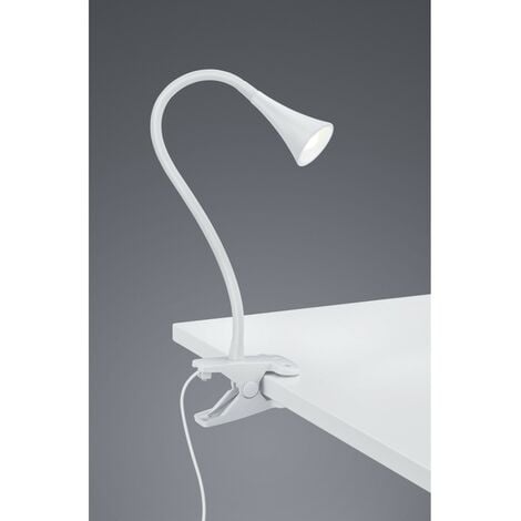 Lampada Scrivania Led Con Lente Ingrandimento Lupo Bianco Trio Lighting