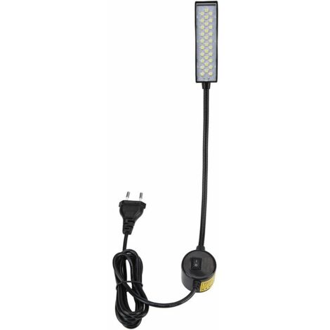 Lampada da scrivania Luce da lavoro Collo d'oca flessibile Luce LED per abbigliamento Illuminazione per macchina da cucire