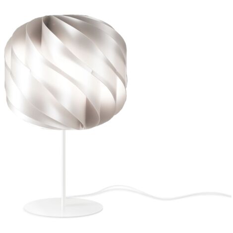 Lampada Da Scrivania Moderna Globe Polilux ® Argento E Metallo 1 Luce E27
