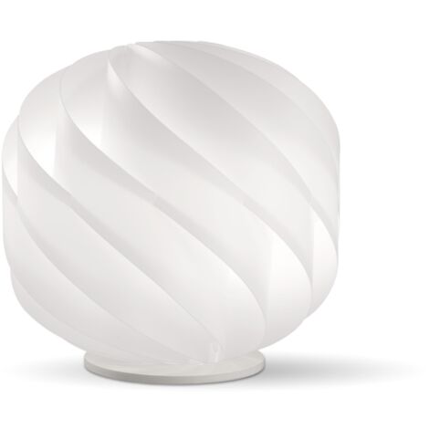 Lampada Da Scrivania Moderna Globe Polilux ® Bianco 1 Luce E14