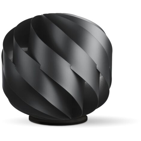 Lampada Da Scrivania Moderna Globe Polilux ® Nero 1 Luce E27 D40Cm