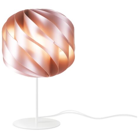 Lampada Da Scrivania Moderna Globe Polilux ® Pink Metal E Metallo 1 Luce E27