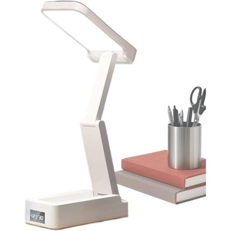 Lampada da scrivania, moderna luce notturna pieghevole, lampada da scrivania minimalista ricaricabile, lampada da lettura a LED per la protezione degli occhi - verde