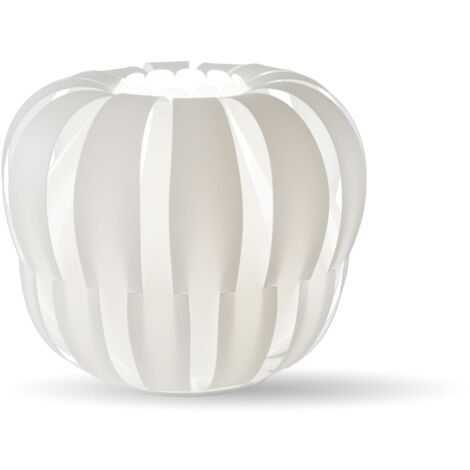 Lampada Da Scrivania Moderna Queen Polilux ® Bianco E Metallo 1 Luce E27