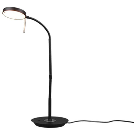 Lampada da scrivania MONZA nera LED 12W dimmer Trio