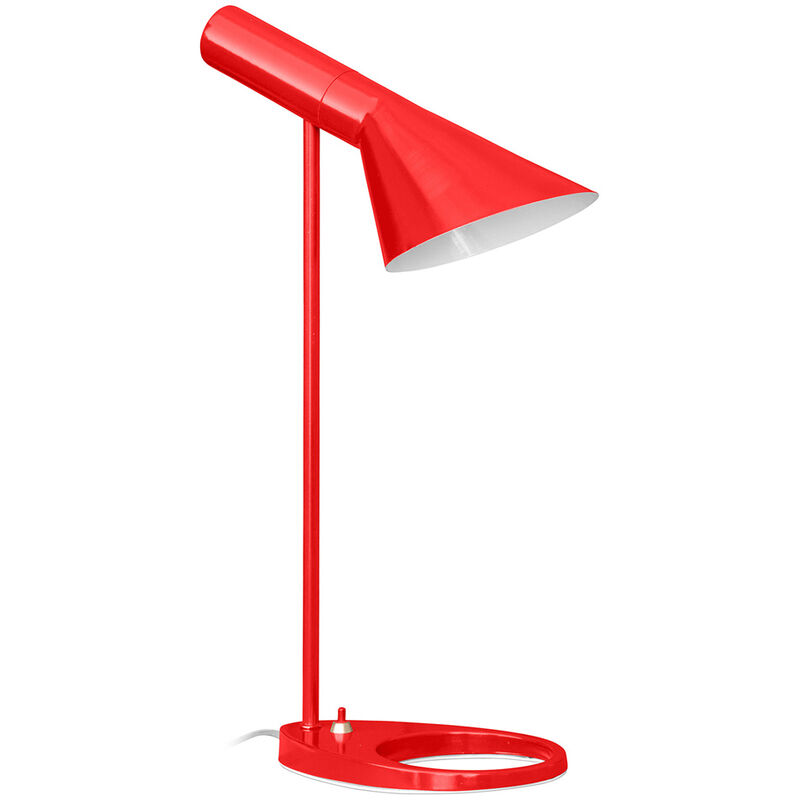 Image of Lampada da scrivania Narn - acciaio Rosso - Acciaio inossidabile, Metallo - Rosso