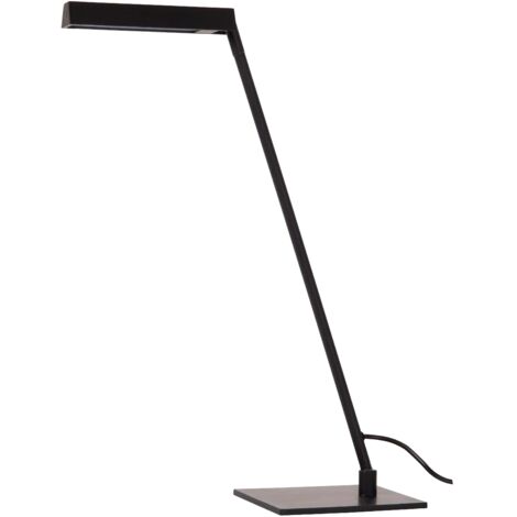 Lampada da scrivania nera LED touch dimmer Lucide Lavale