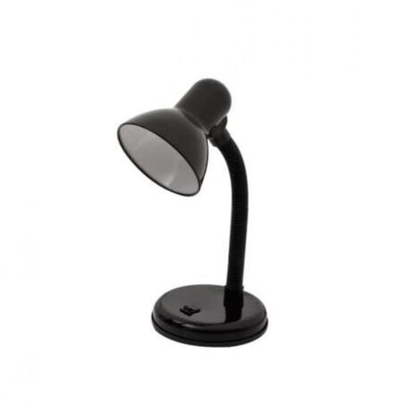 Lampada da scrivania per una luminosità ottimale nella tua postazione di lavoro (NERA) (lampadina non inclusa)