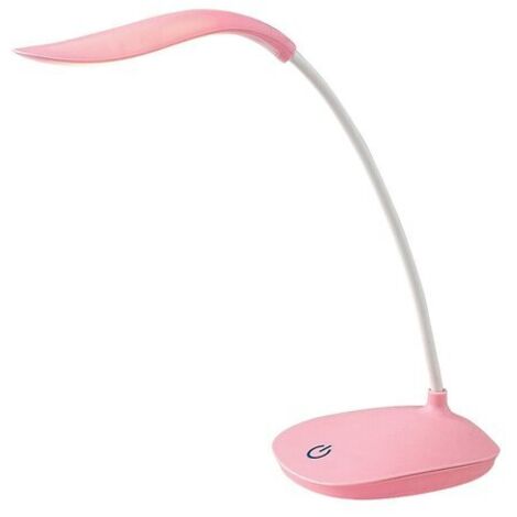 Lampada da scrivania rosa dimmer USB LED 2W 4000K Bedi
