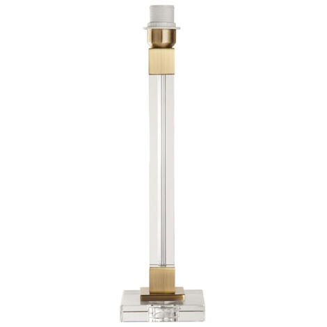 Lampada Da Scrivania Scarborough Acciaio Ottone Senza Paralume 1 Luce E27