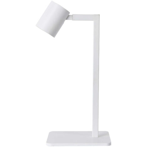 Lampada da scrivania Snow bianca GU10 Light Prestige