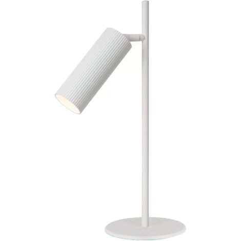Lampada da scrivania spot bianca GU10 Clubs Lucide