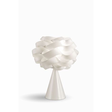 Lampada Da Scrivania-Ufficio Moderna Cloud Polilux ® Bianco 1 Luce E14