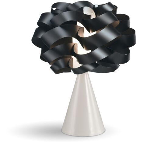 Lampada Da Scrivania-Ufficio Moderna Cloud Polilux ® Nero 1 Luce E14