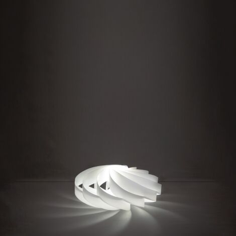 Lampada Da Scrivania-Ufficio Moderna Flat Polilux ® Bianco 1 Luce E14