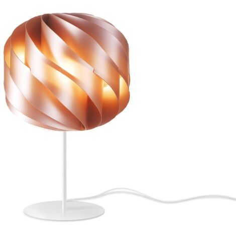 Lampada Da Scrivania-Ufficio Moderna Globe Polilux ® Rame E Metallo 1 Luce E27