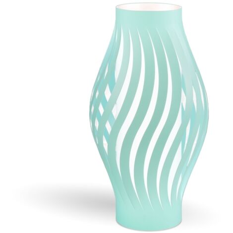 Lampada Da Scrivania-Ufficio Moderna Helios Polilux ® Verde Pastello 1 Luce E27