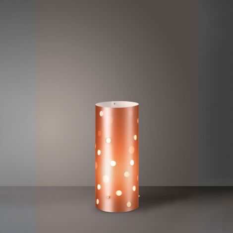 Lampada Da Scrivania-Ufficio Moderna Pois Polilux ® Rame 1 Luce E27